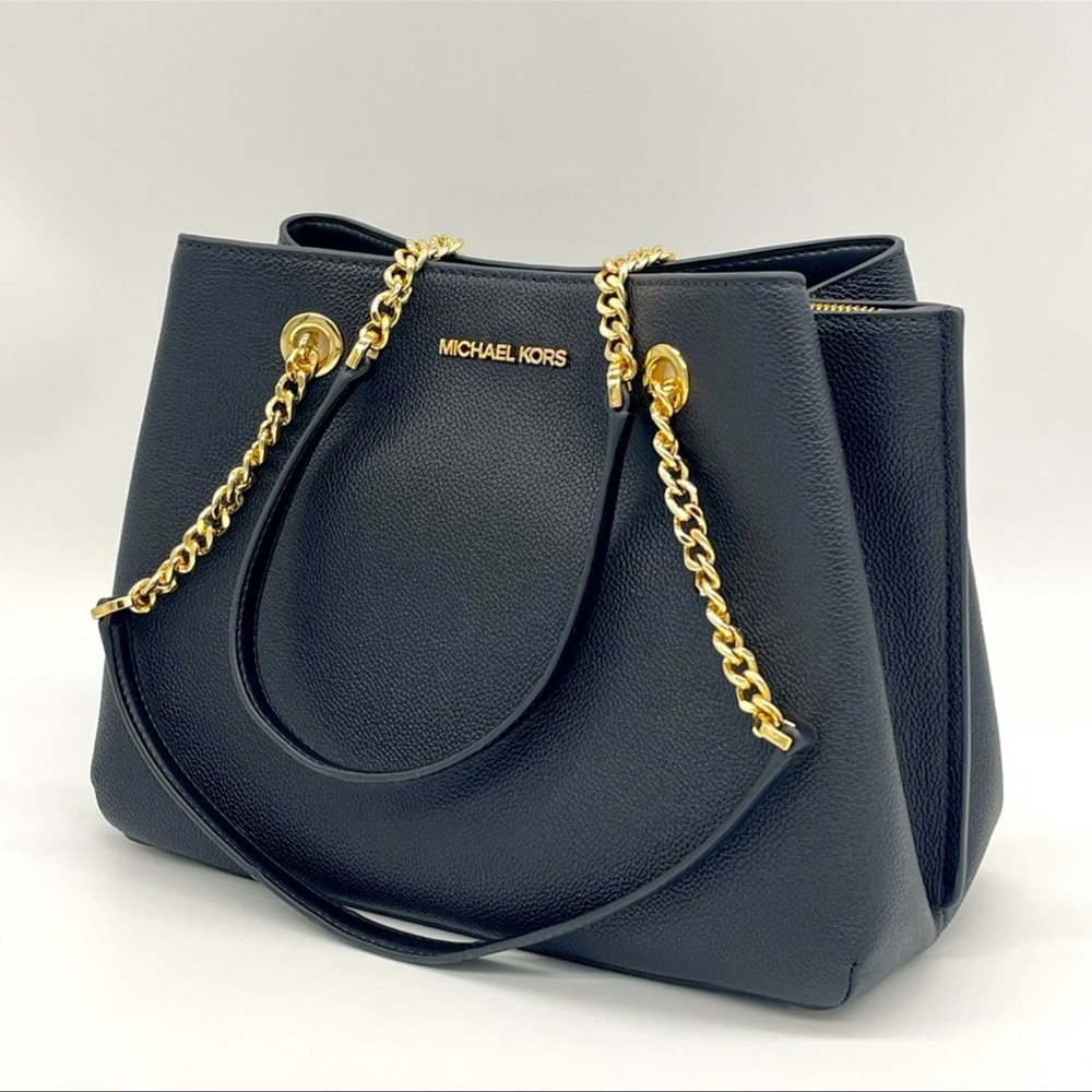 Michael Kors Large Long Drop Satchel Bag - Picture 1 of 12